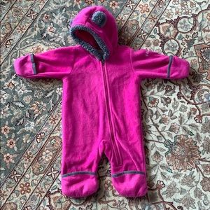 Columbia fleece baby bunting
